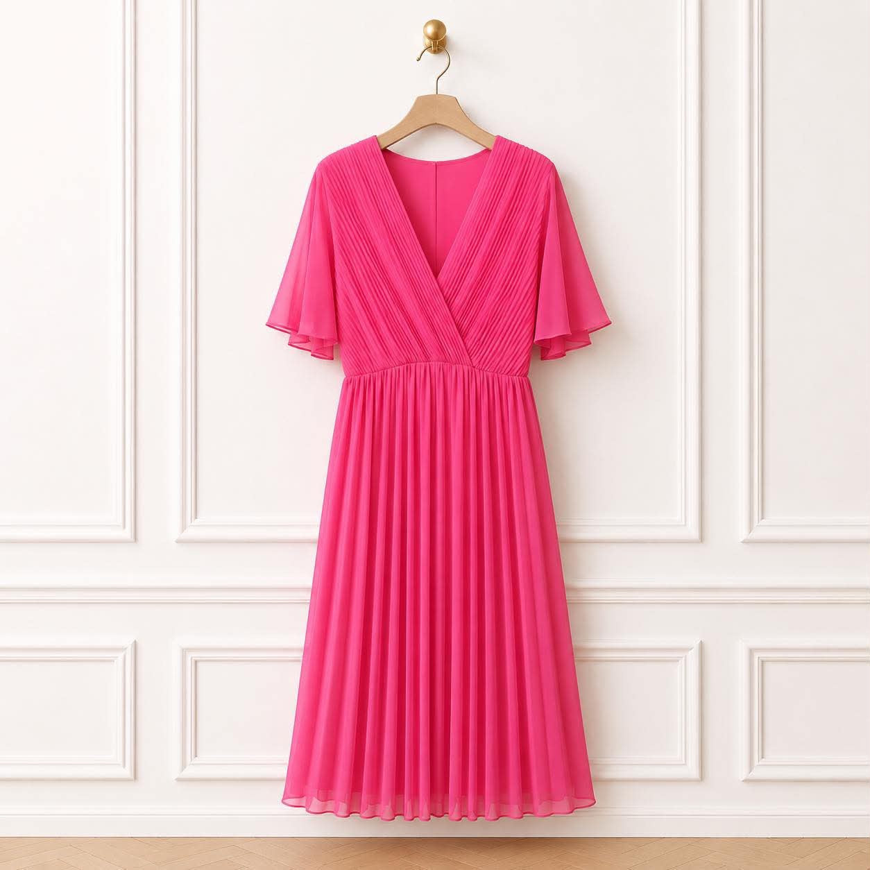 Robe plissée Lucette