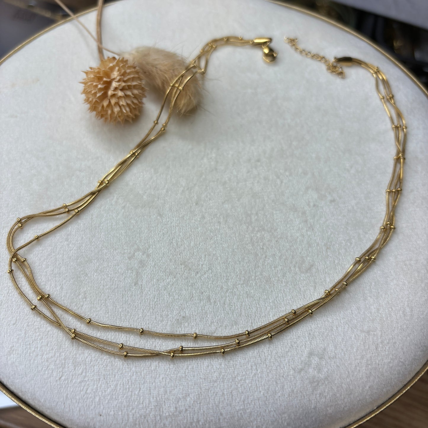 Collier 3 chaînes