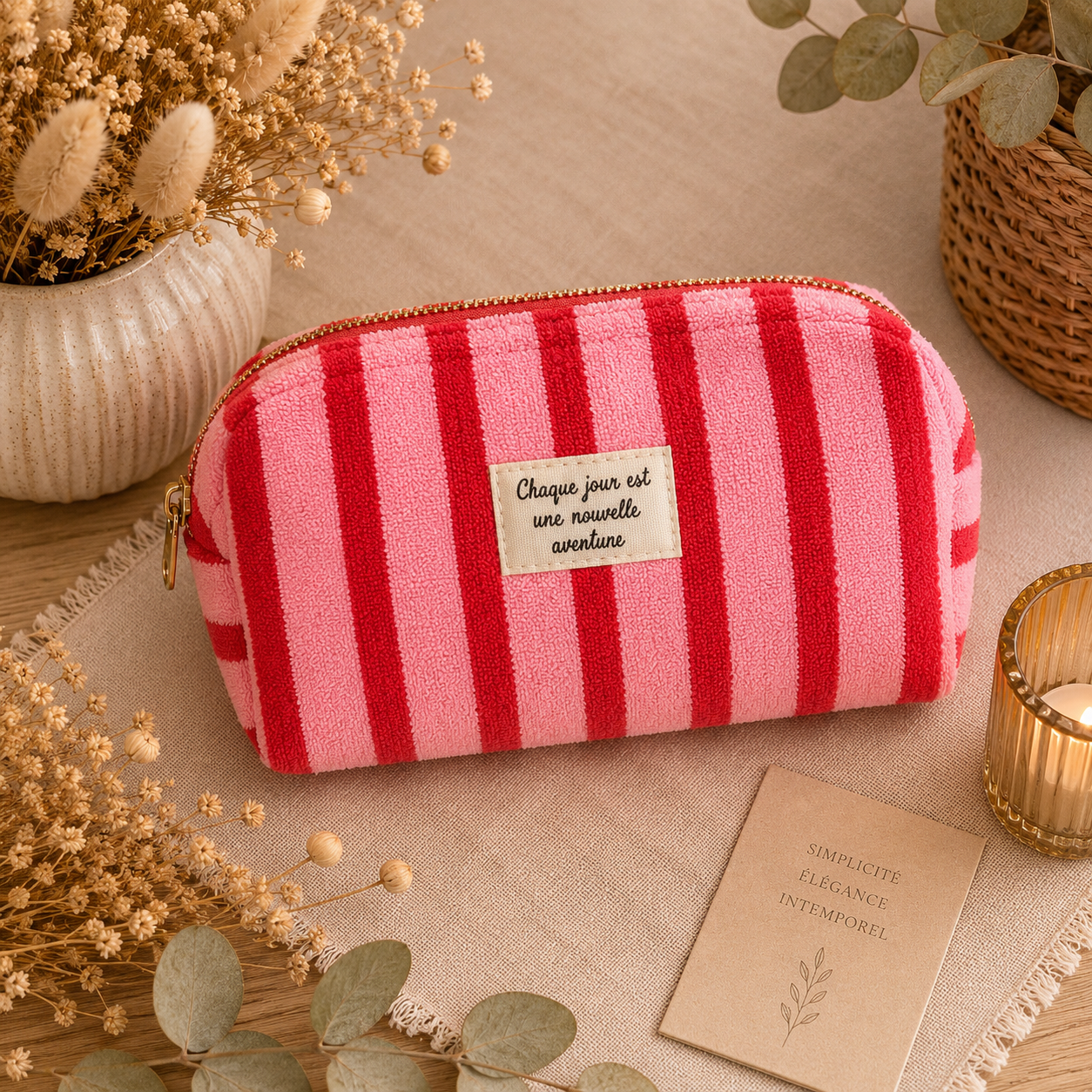 Trousse de toilette éponge