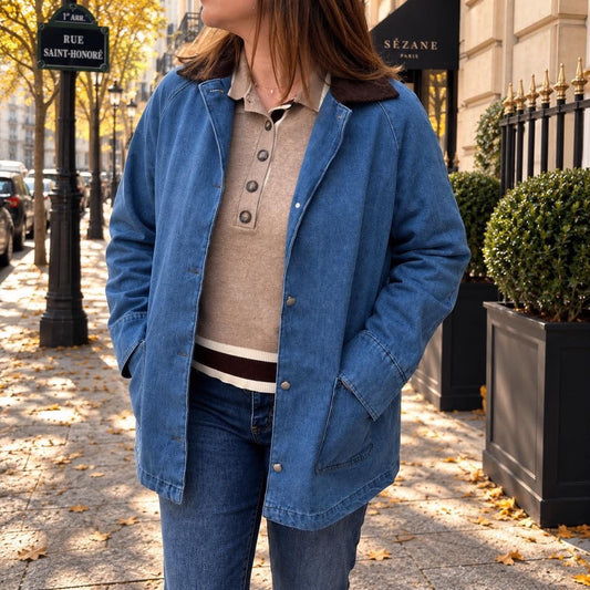 Veste en jean Solange