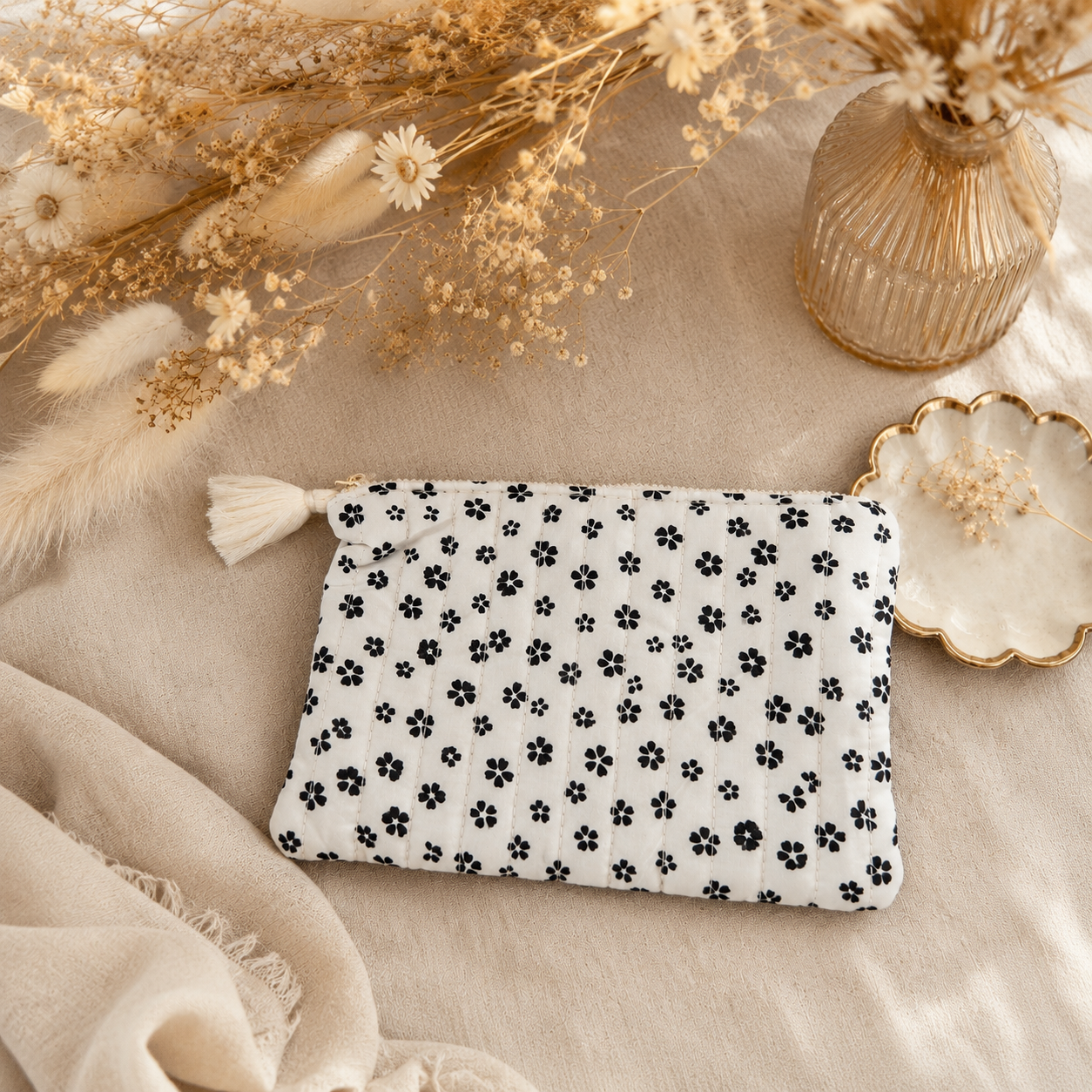 Pochette matelassée