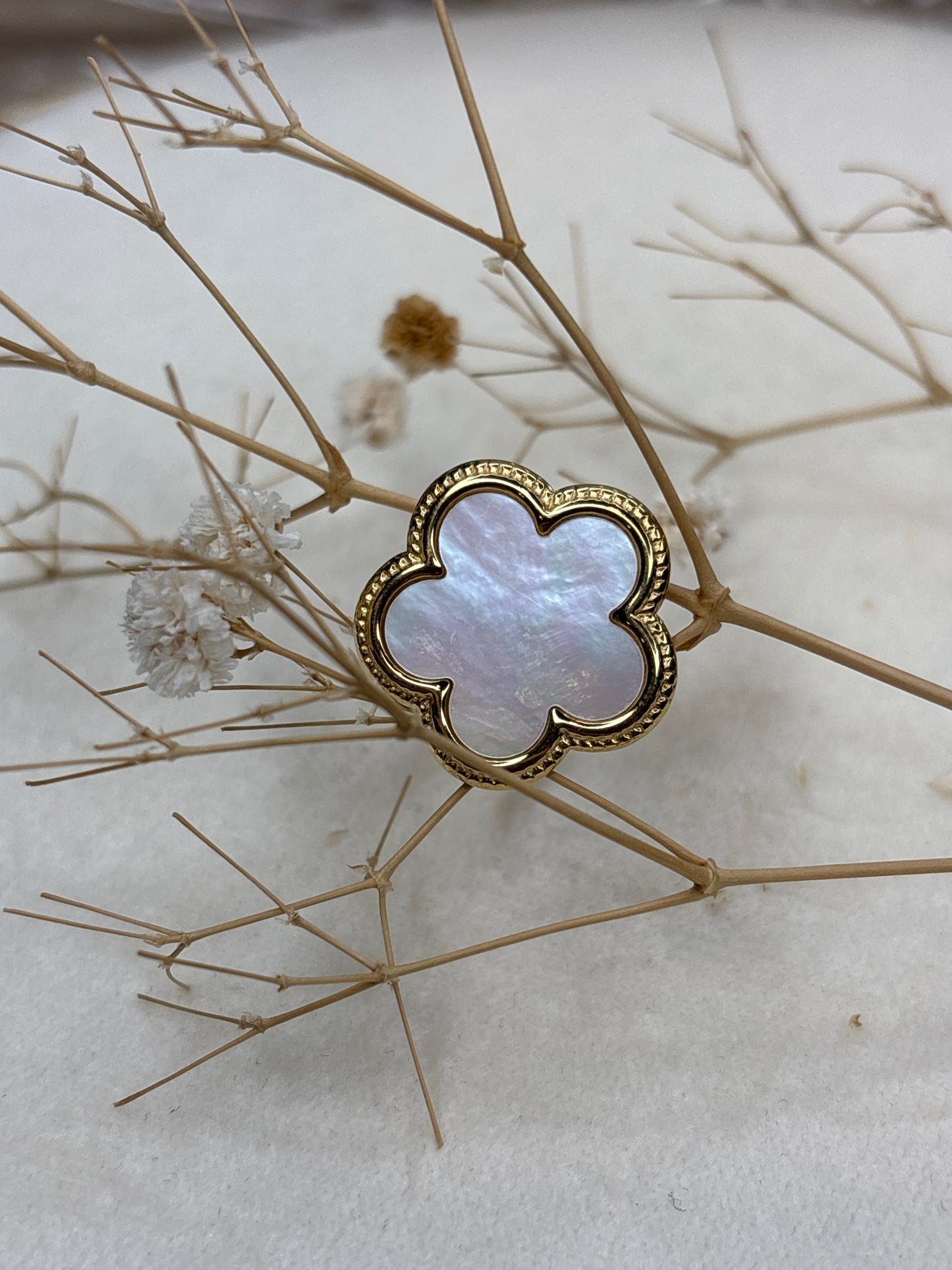 Bagues fleur
