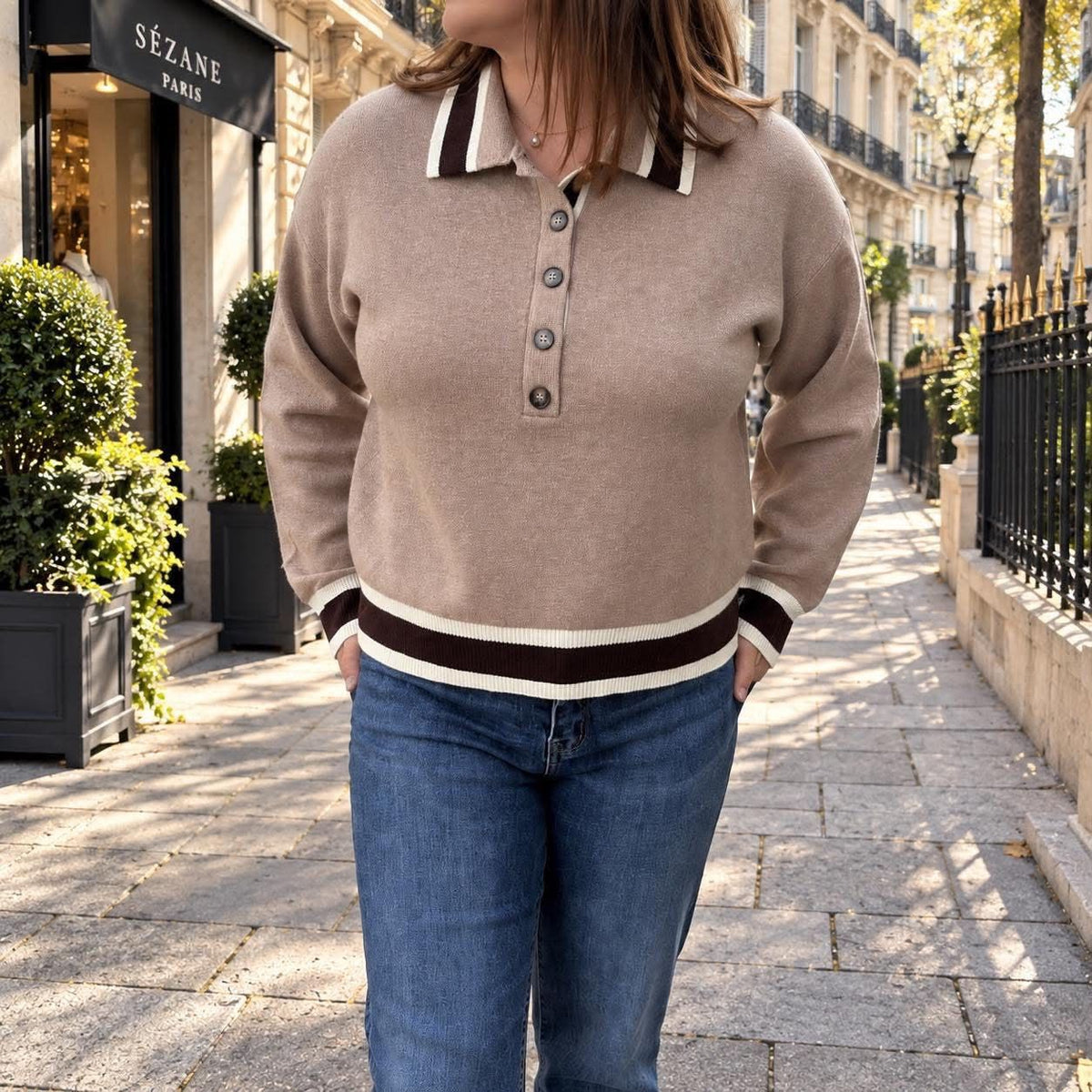 Pull polo Édouard