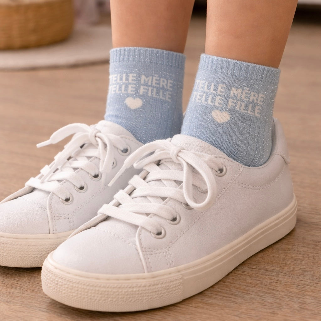Chaussettes enfant Telle mère telle fille