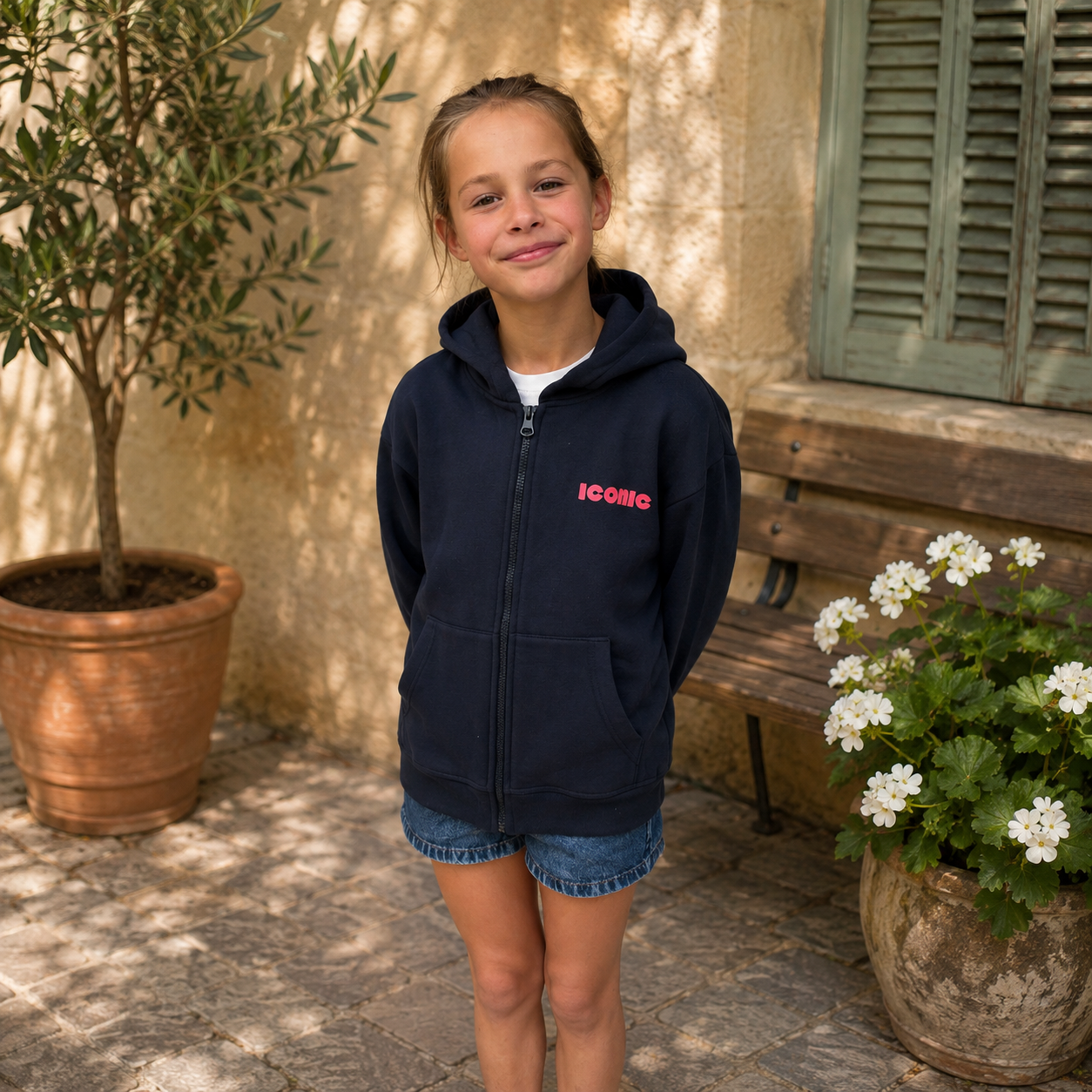 Gilet marine ICONIC