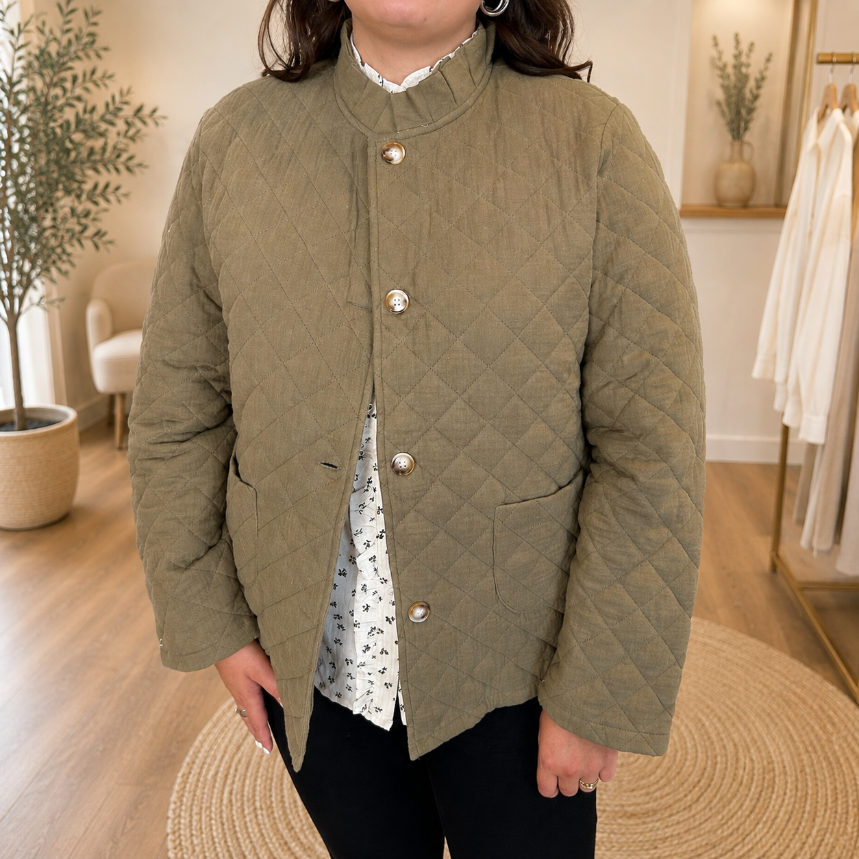 Veste matelassée Lucienne