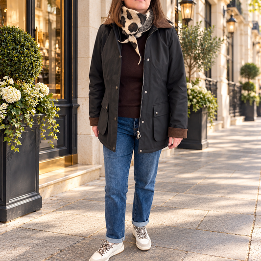 Manteau 3/4 Barbara fourré