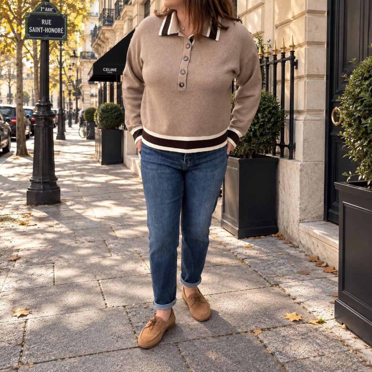 Pull polo Édouard