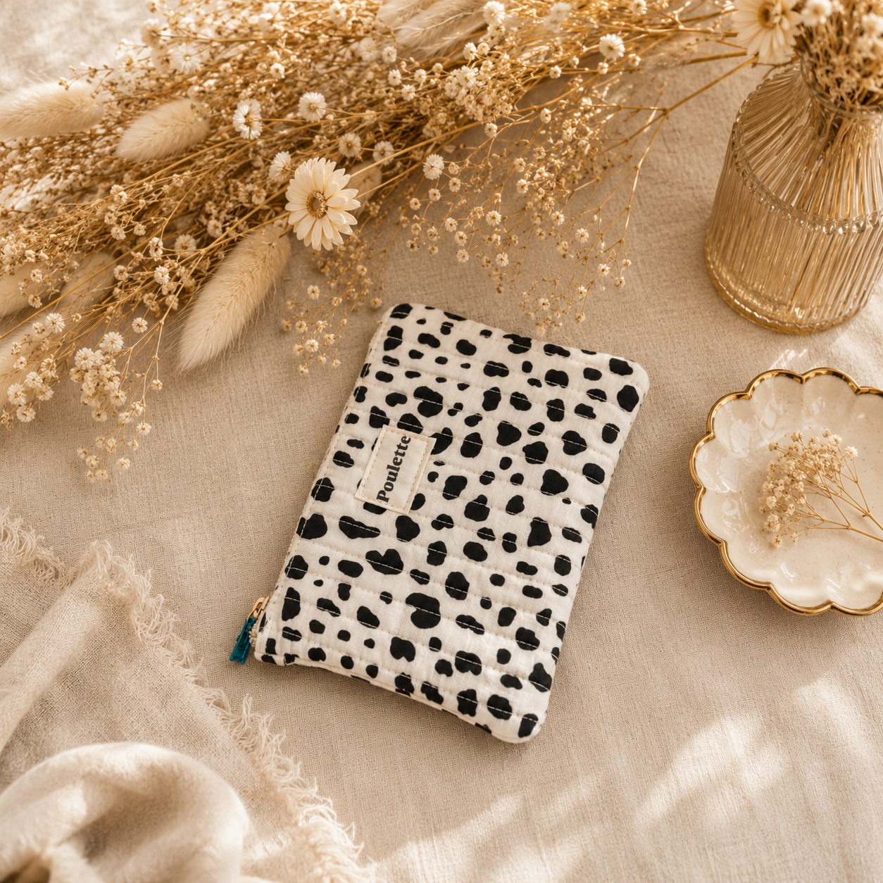 Pochette matelassée