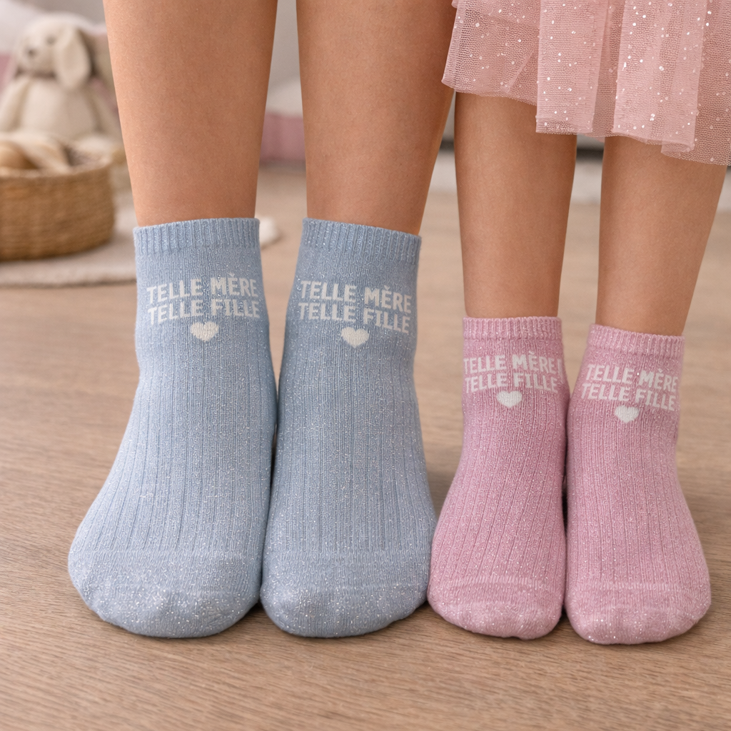Chaussettes enfant Telle mère telle fille