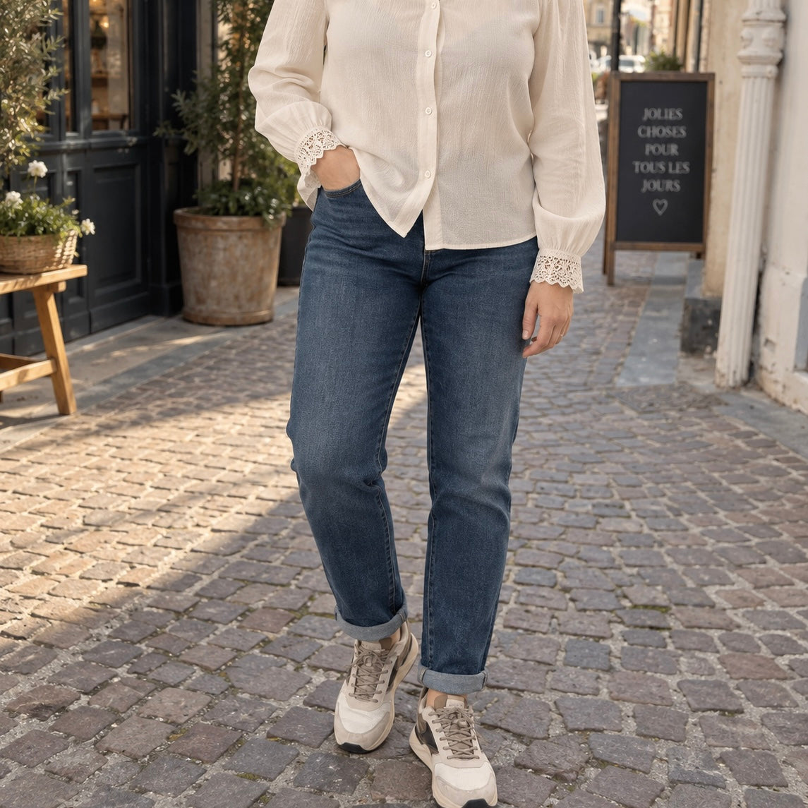 Jean mom femme