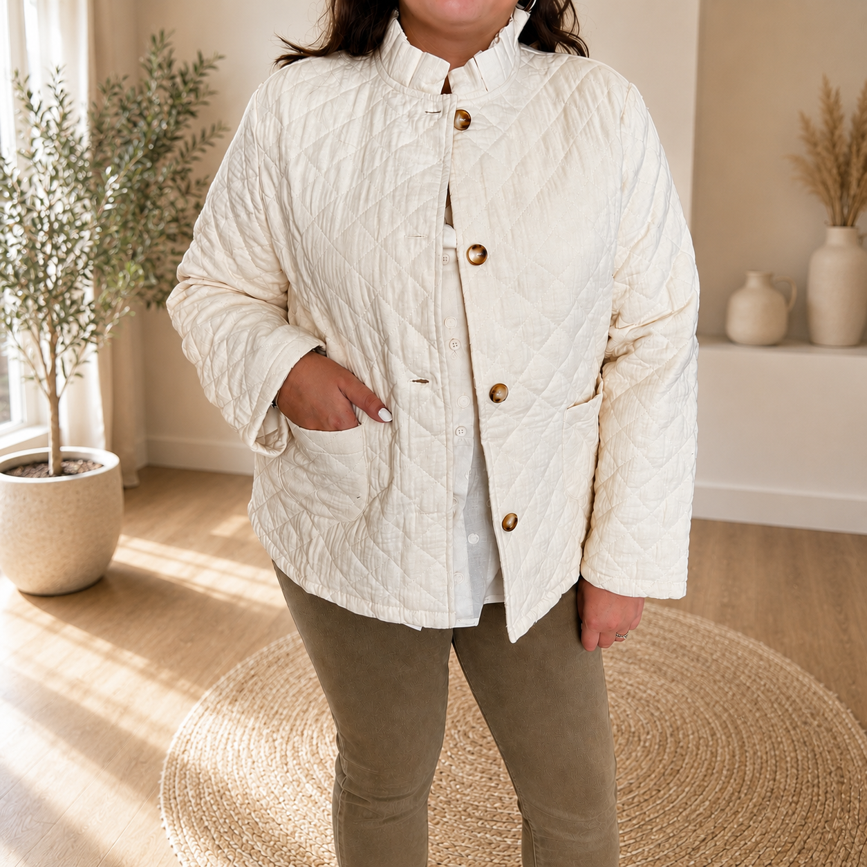 Veste matelassée Lucienne