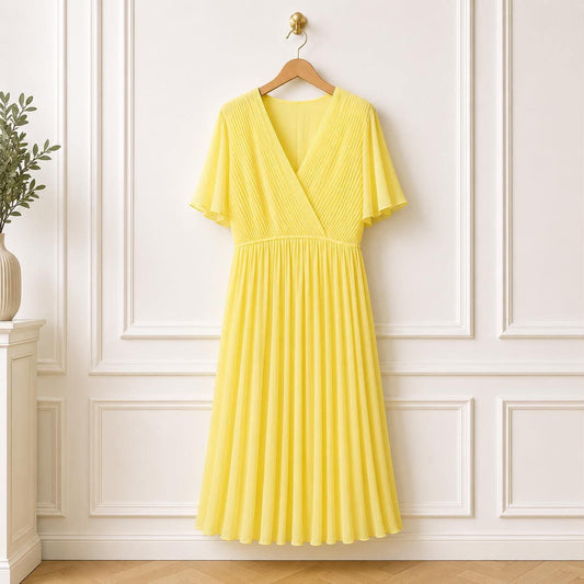 Robe plissée Lucette