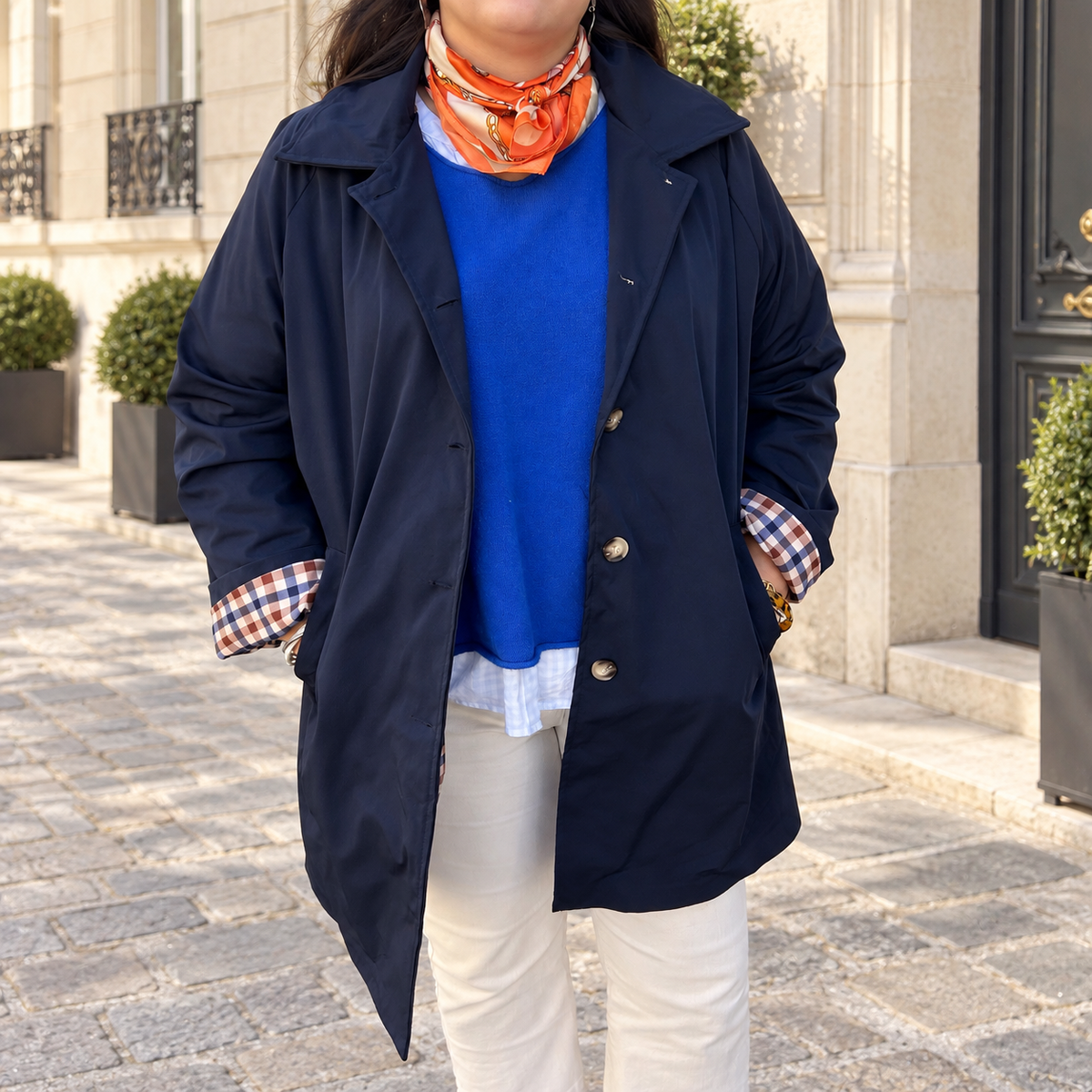 Trench long Louisa