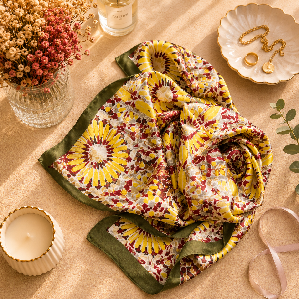 Foulards Satinés