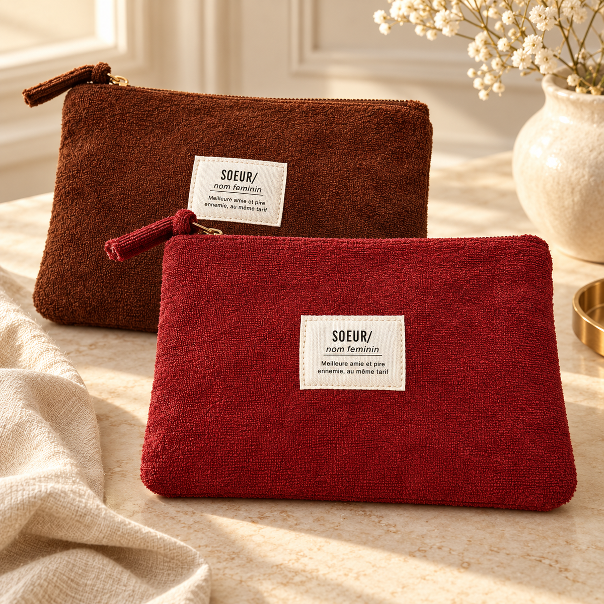 Pochette Éponge