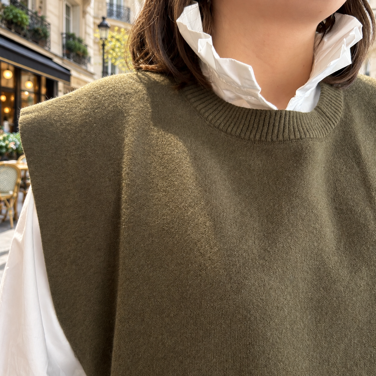 Pull sans manches Albert