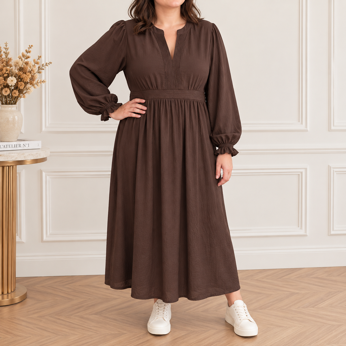 Robe Constantine manches longues