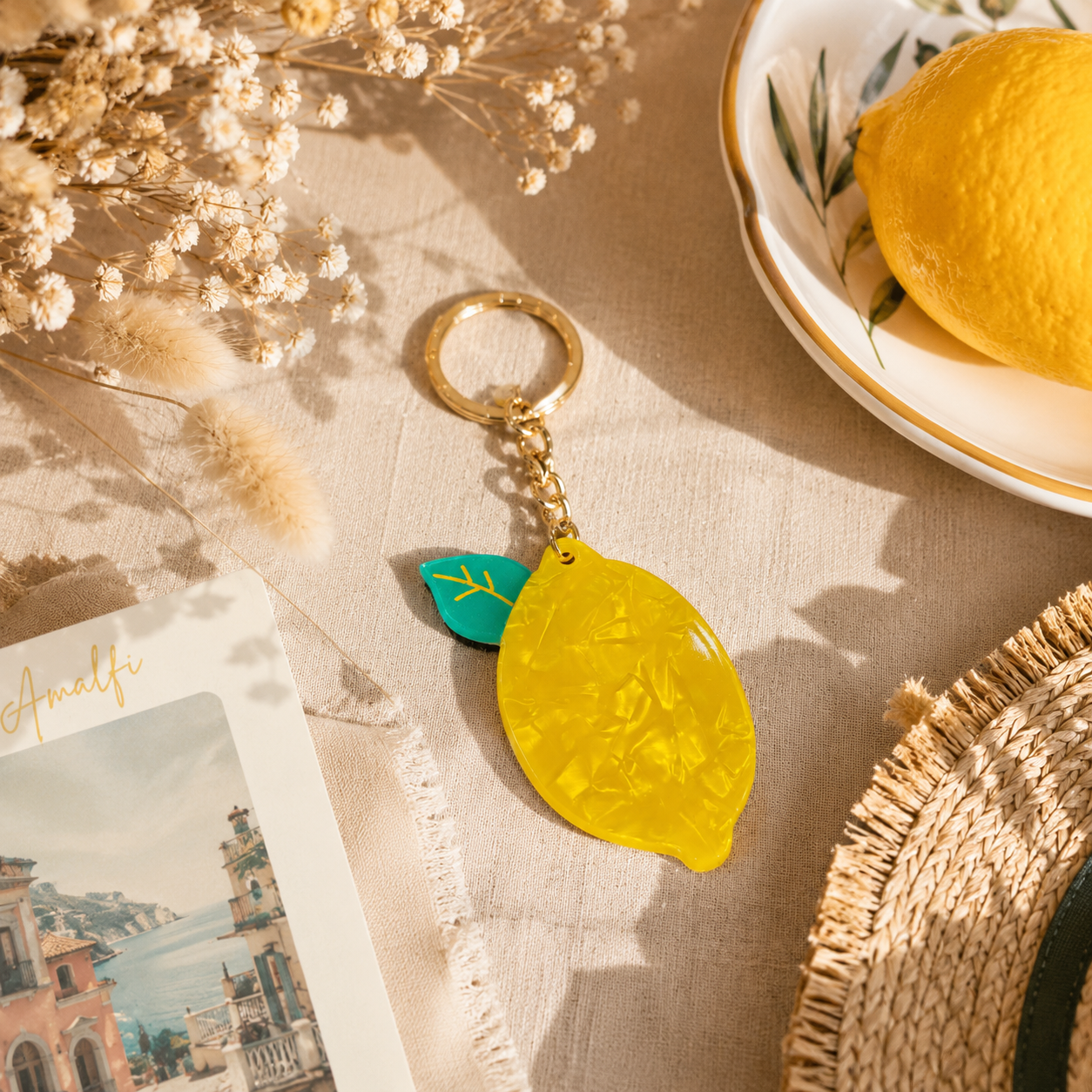 Porte clé citron 🍋