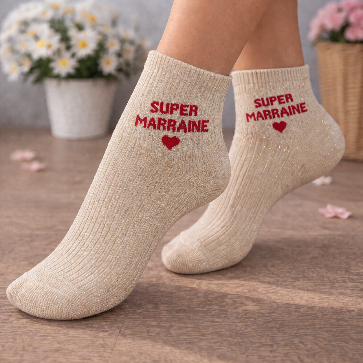 Chaussettes Super marraine