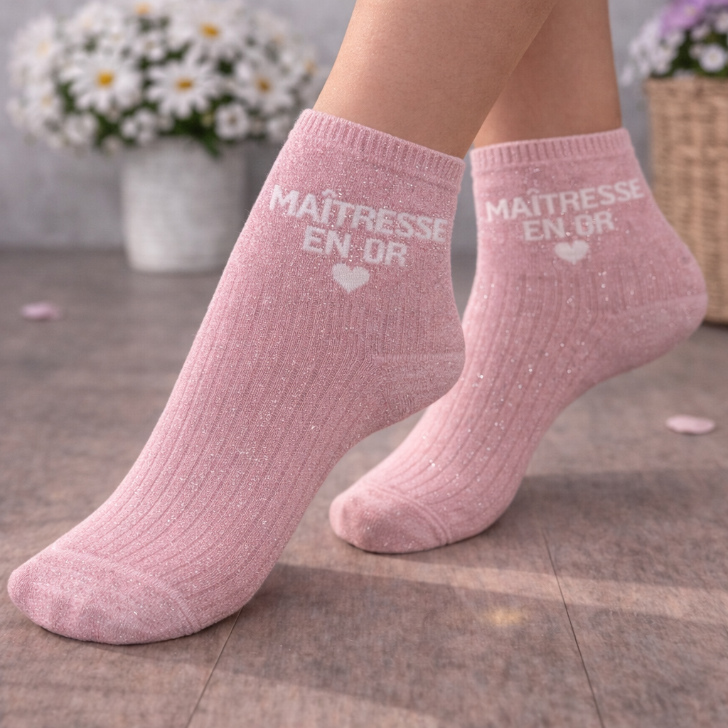 Chaussettes Maîtresse en or