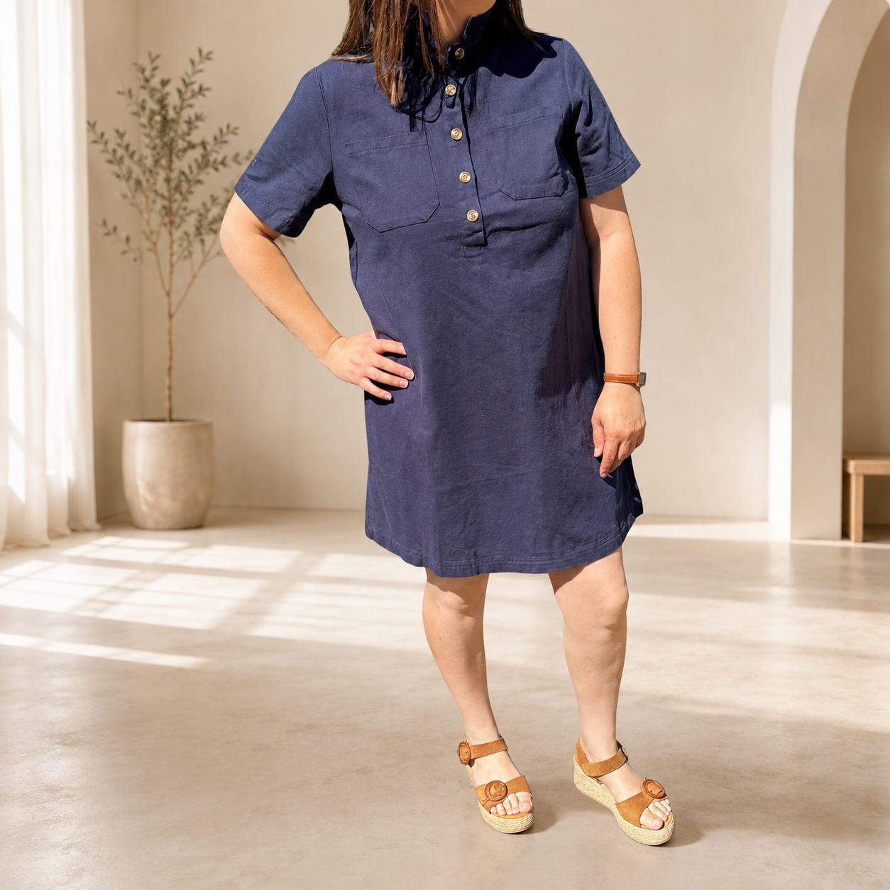 Robe Béatrix noire ou marine