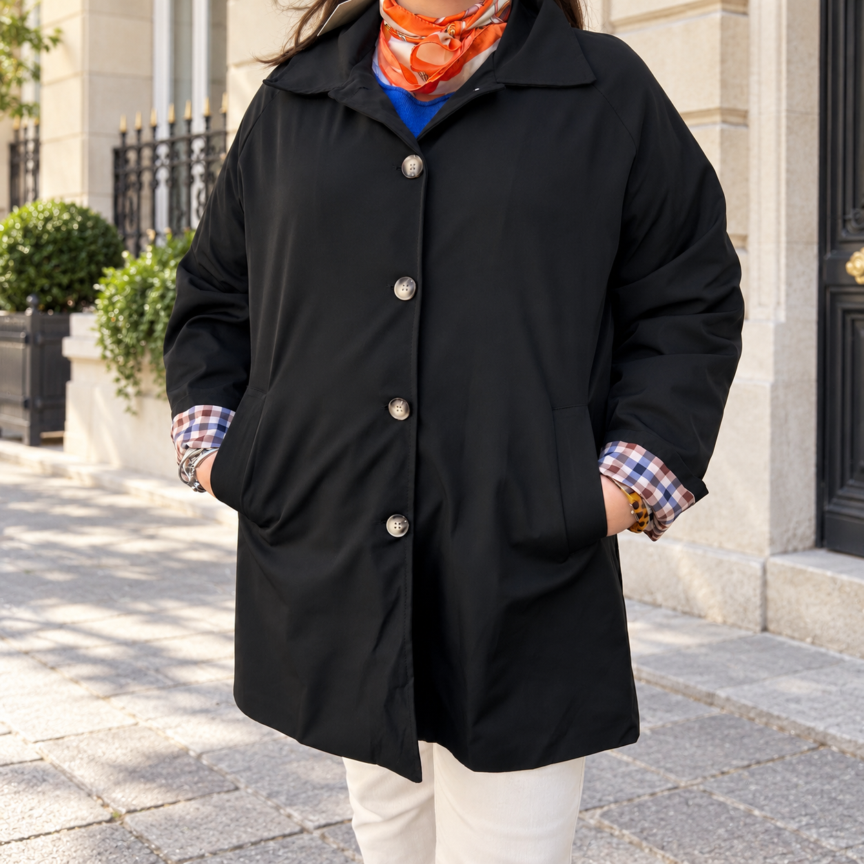 Trench long Louisa
