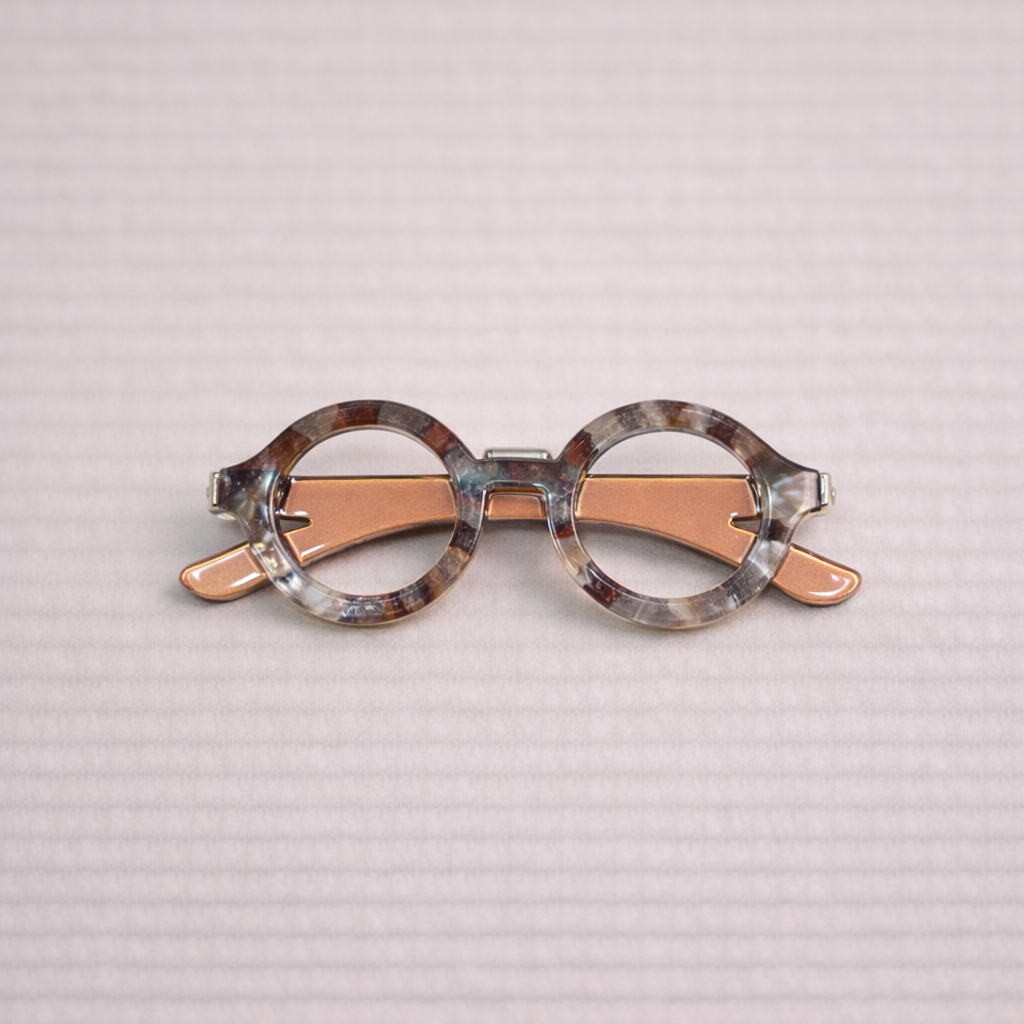 Broche lunettes