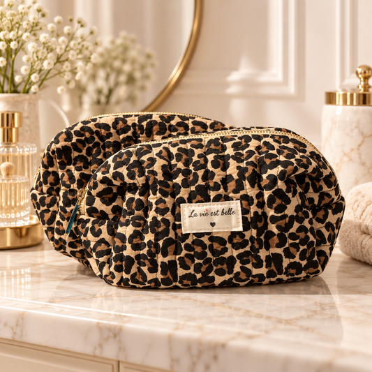 Trousse de toilette Léopard