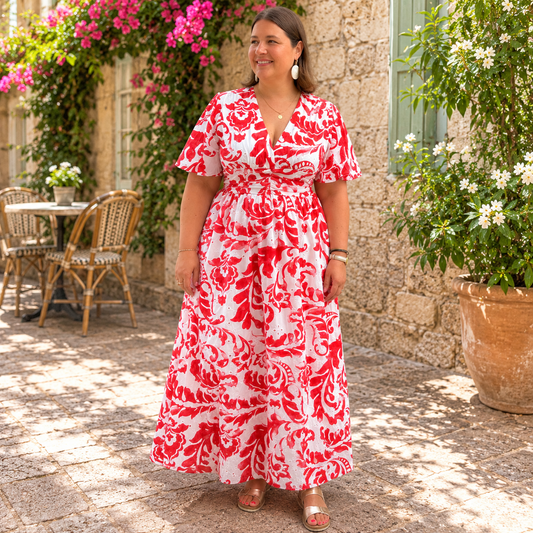 Robe Paloma rouge