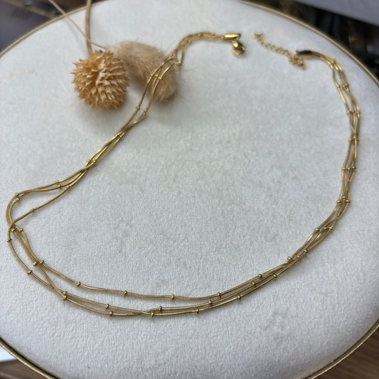 Collier 3 chaînes