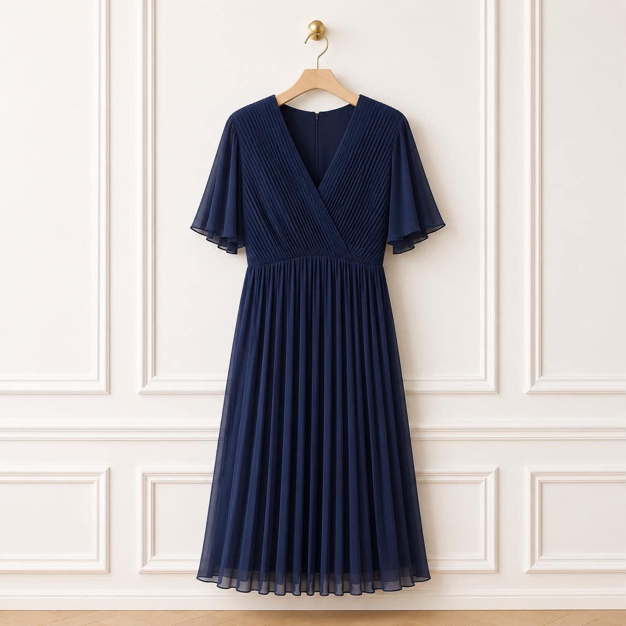 Robe plissée Lucette