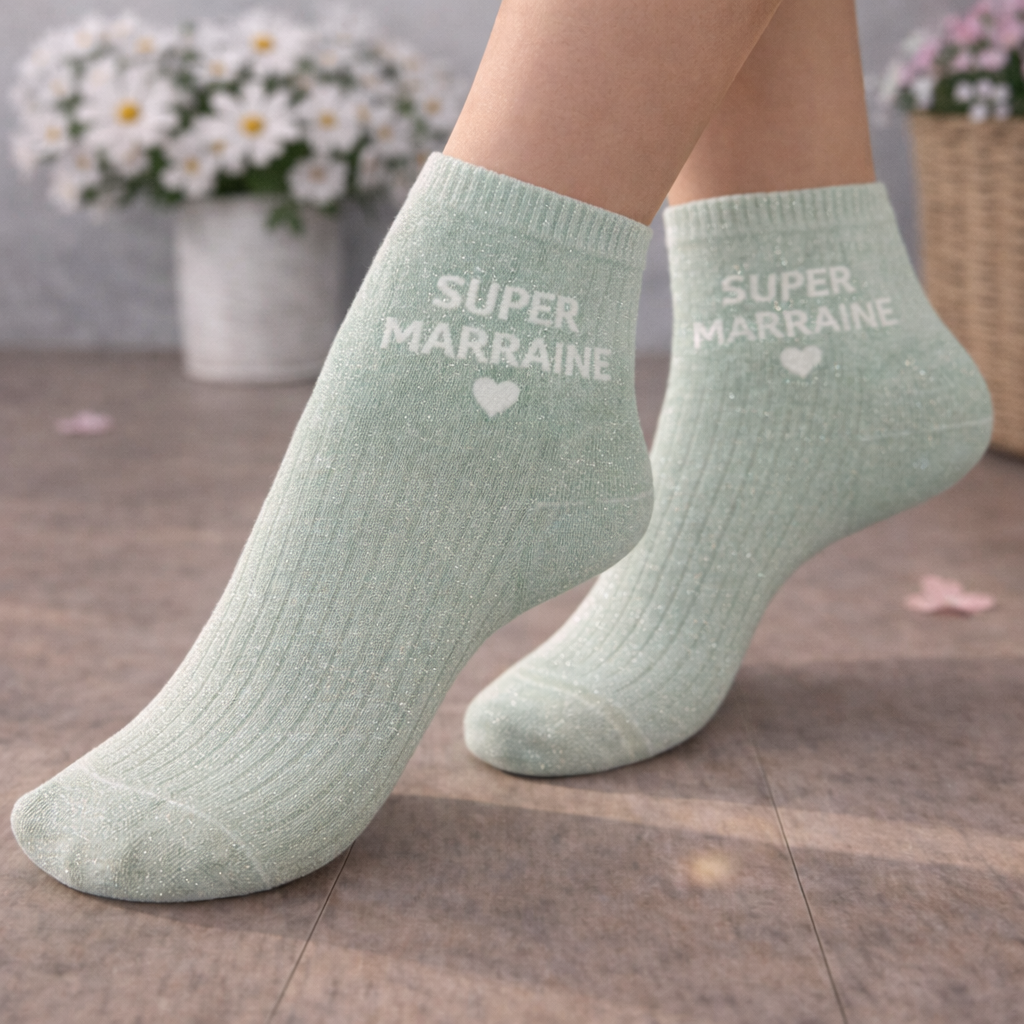 Chaussettes Super marraine
