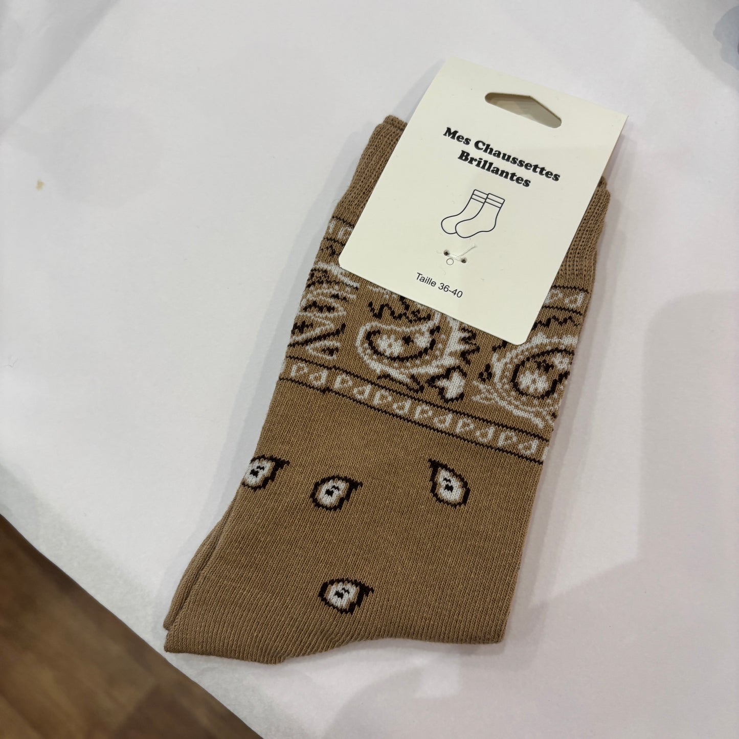 Chaussettes Bandana