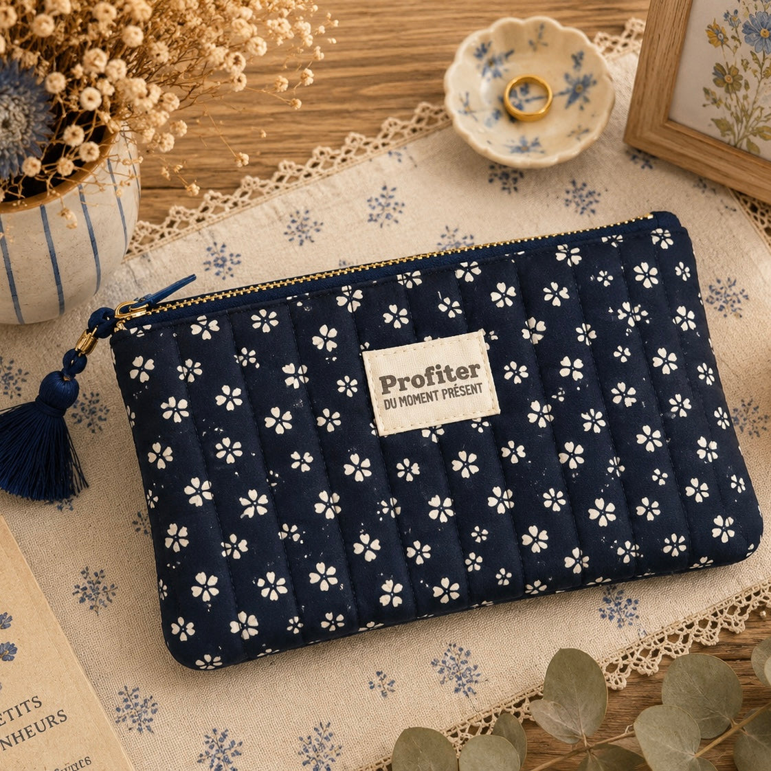 Pochette matelassée