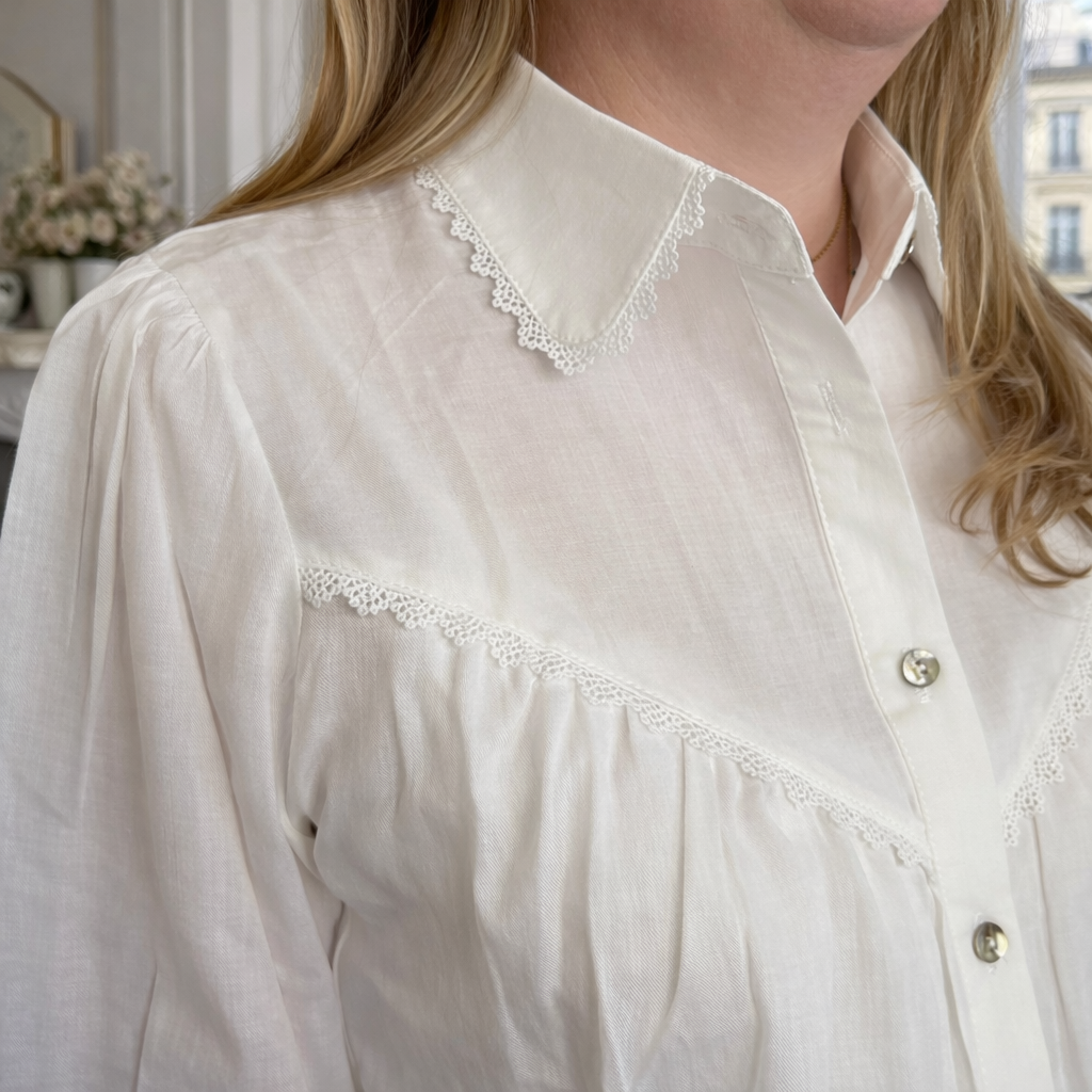 Chemise blanche femme