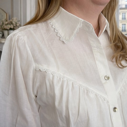 Chemise blanche femme