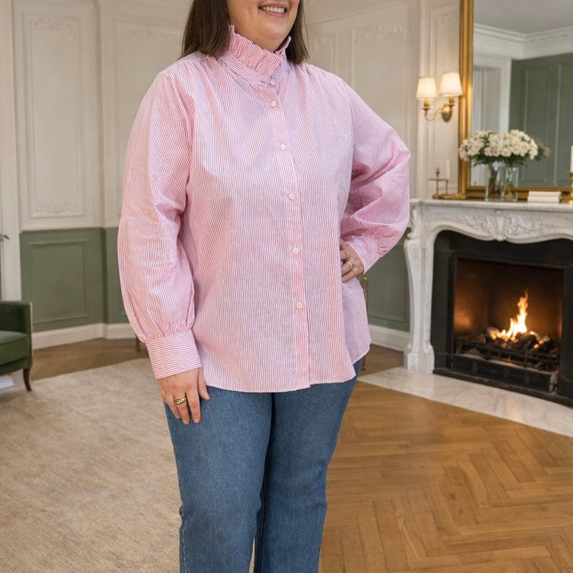Chemise Simone Rose