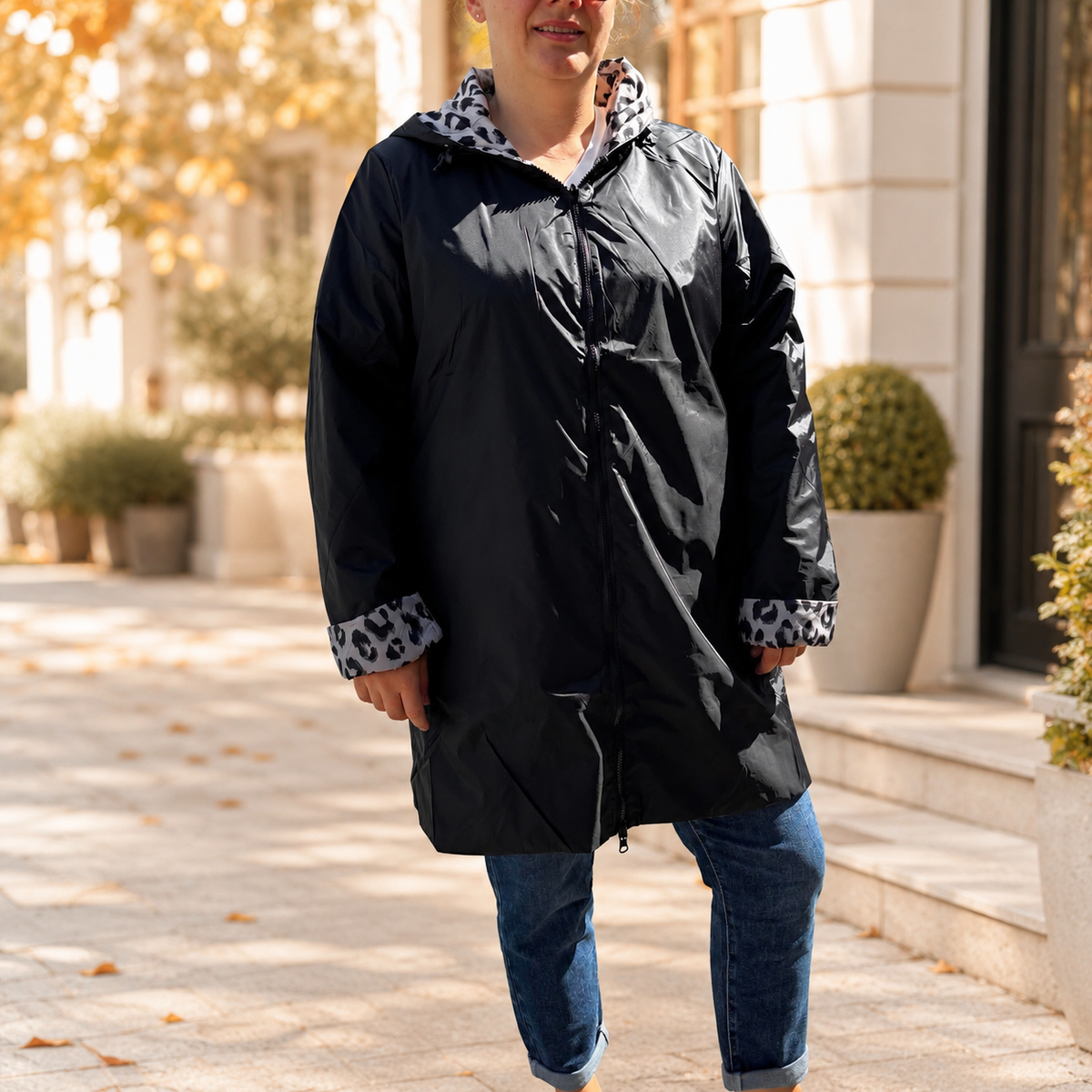 Imperméable réversible Léon