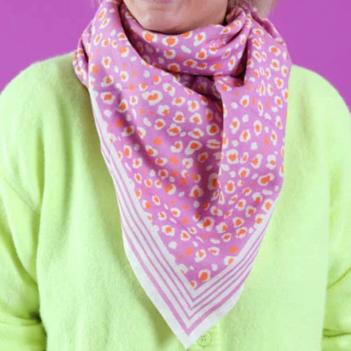 Grand foulard Graou bonbon