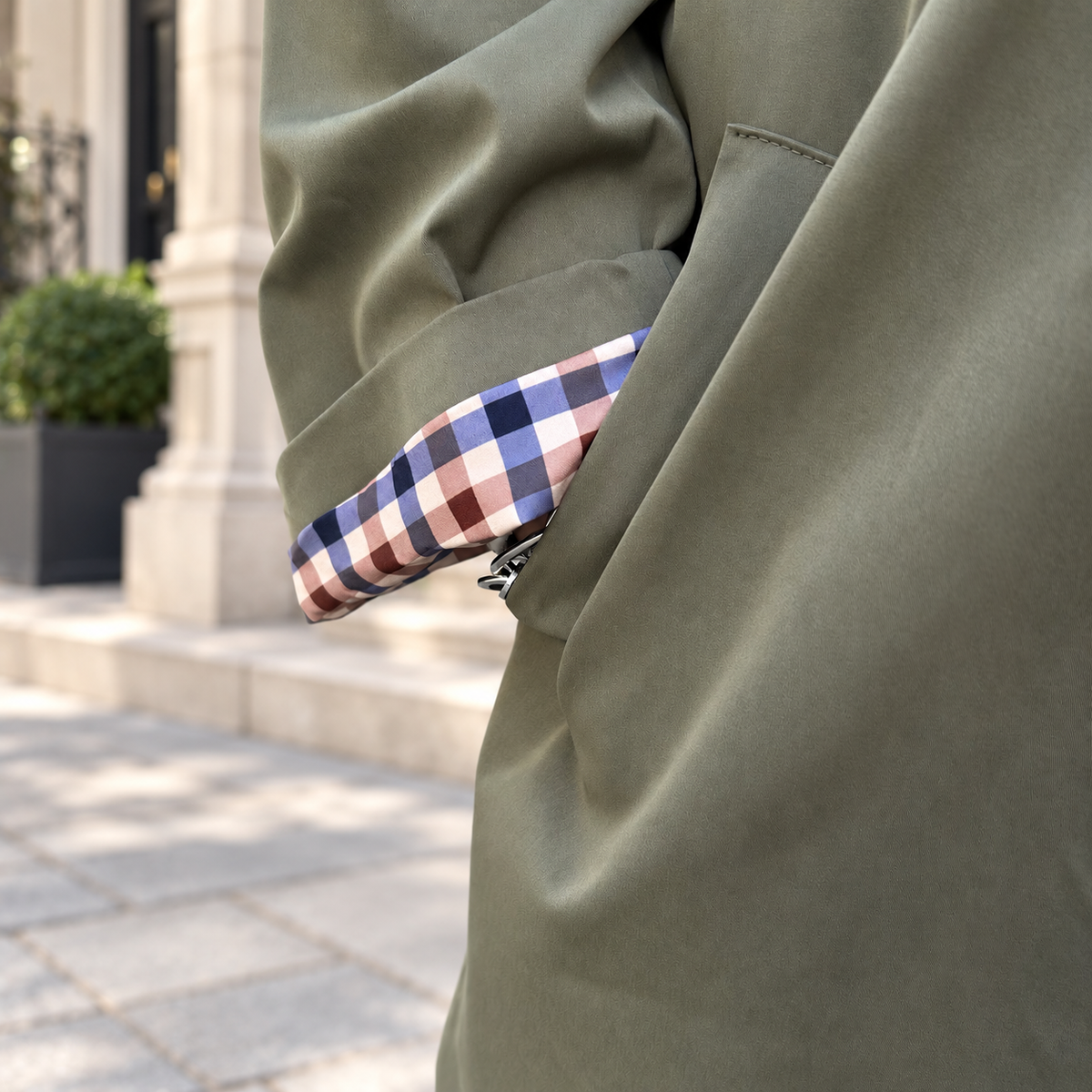 Trench long Louisa