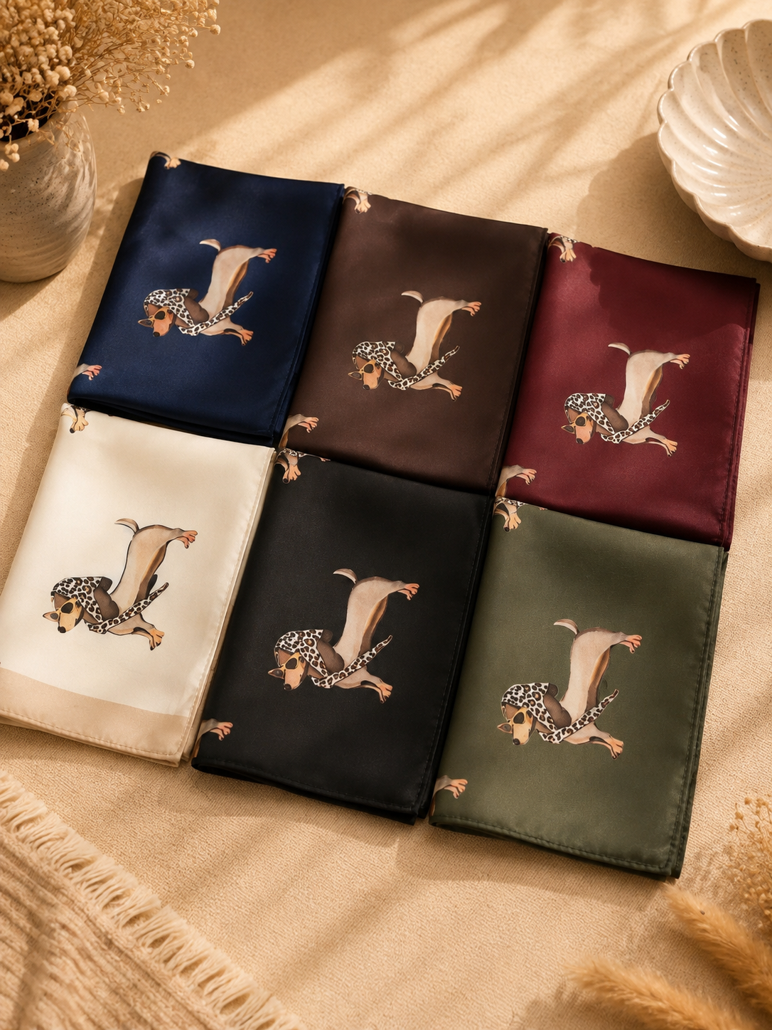 Foulard Teckel Léo