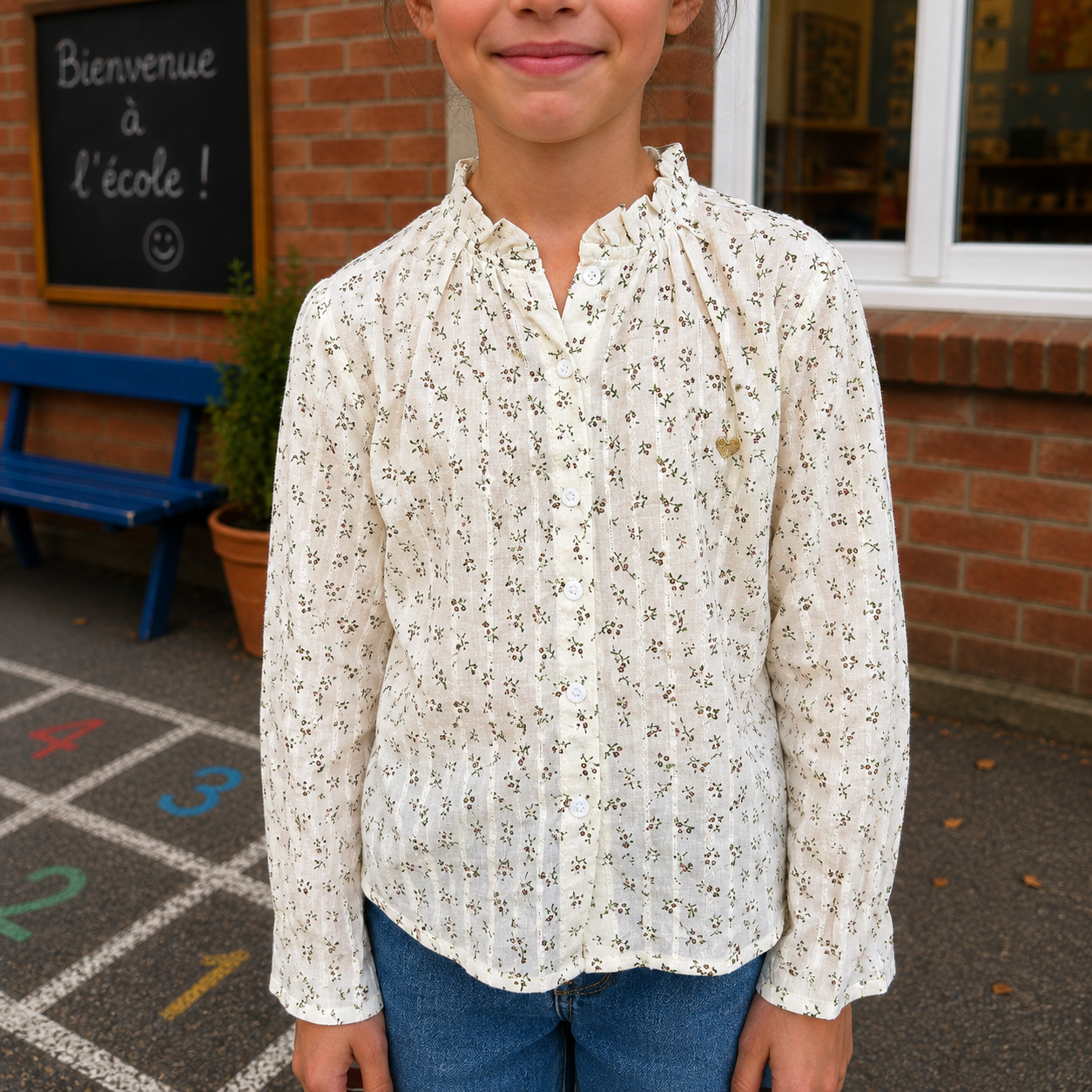 Chemise Violetta enfant