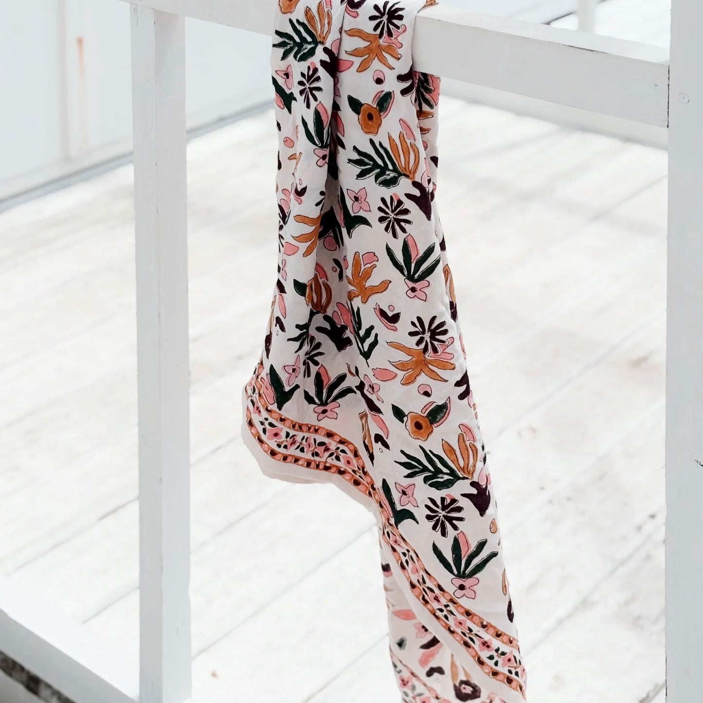 Grand foulard Matis Corail