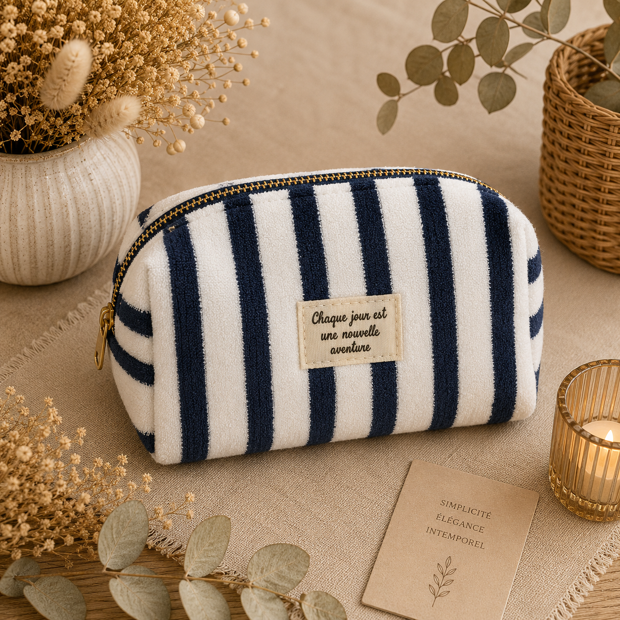 Trousse de toilette éponge