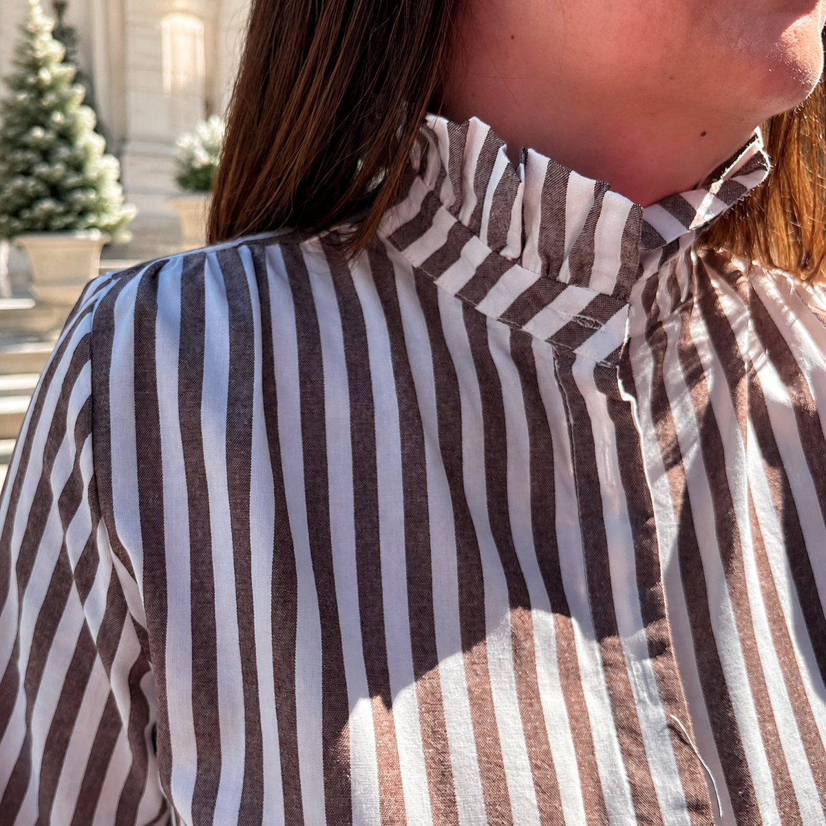 Chemise Margaux marron