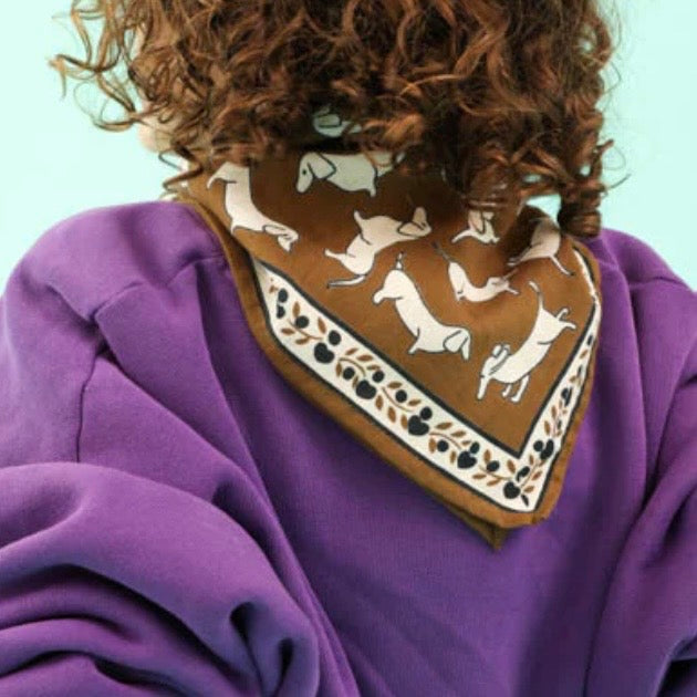 Petit foulard Teckel
