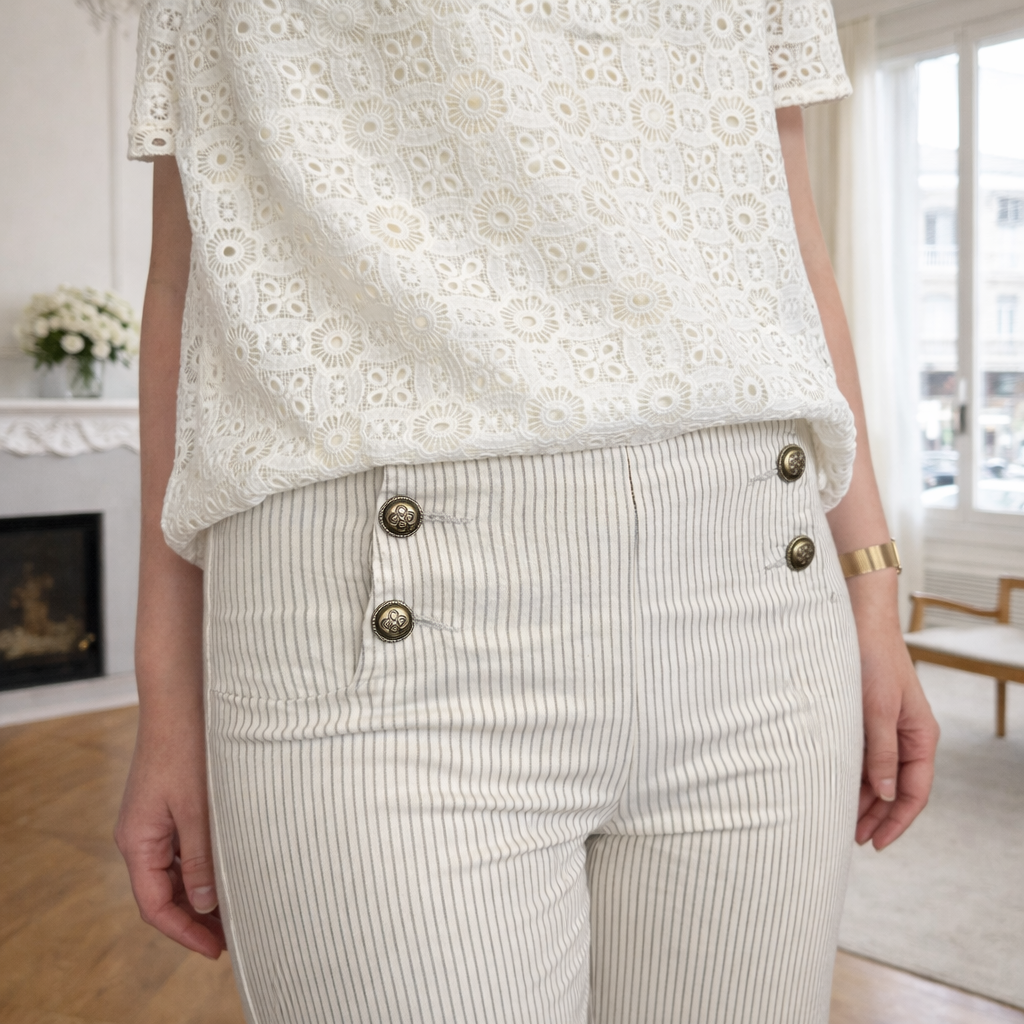Pantalon femme chic