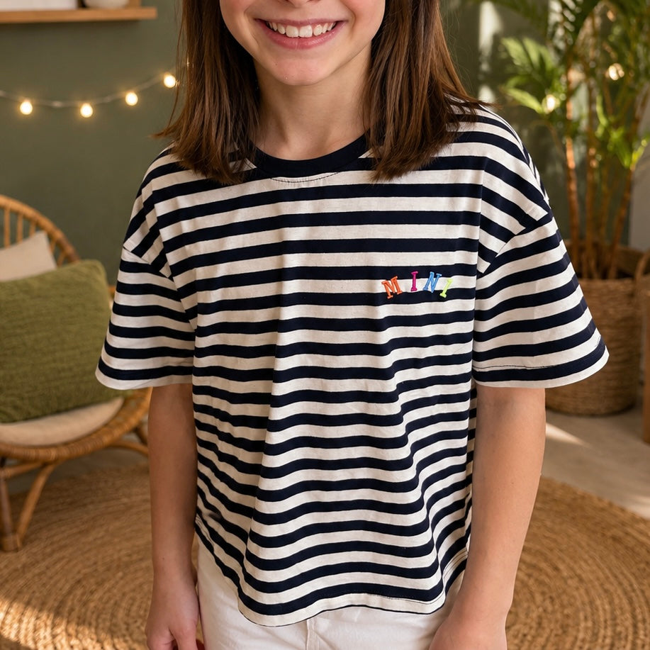 vêtement enfant tendance du 2 au 12 ans disponible à l'atelier n°1, boutique de prêt à porter et accessoires à saint Quentin 