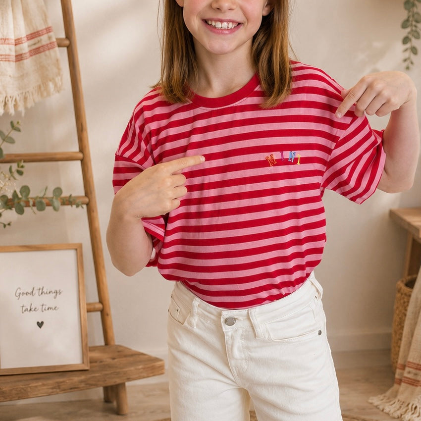 vêtement enfant tendance du 2 au 12 ans disponible à l'atelier n°1, boutique de prêt à porter et accessoires à saint Quentin 